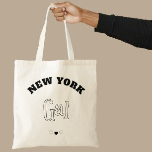 Bolso tote de chica de Nueva York
