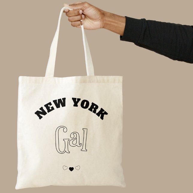 Bolso tote de chica de Nueva York (New York Gal Tote Bag)