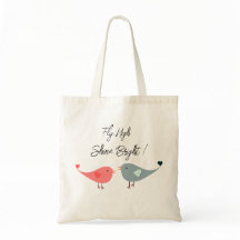 Bolso tote de cita moderna y edificante para volar