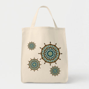 Bolso tote de cobre Mehndi Fantasy