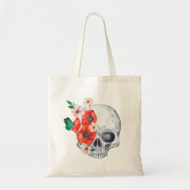 Bolso Tote de Cráneo Floral