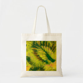 Bolso tote de diseño de hojas