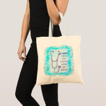 Bolso tote de enfermera CNA con nombre personaliza