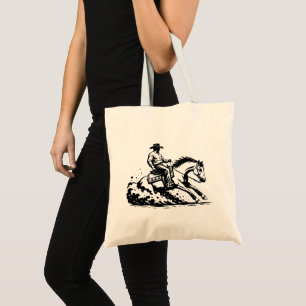 Bolso Tote de Equitación Occidental de Caballo de