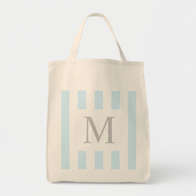 Bolso tote de estilo náutico minimalista (Frente)