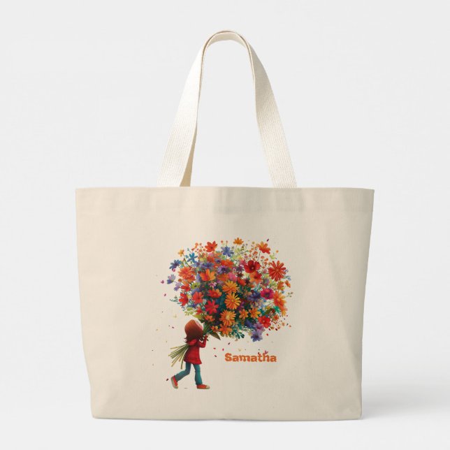 Bolso Tote de Gran Amor y Estilo (Reverso)
