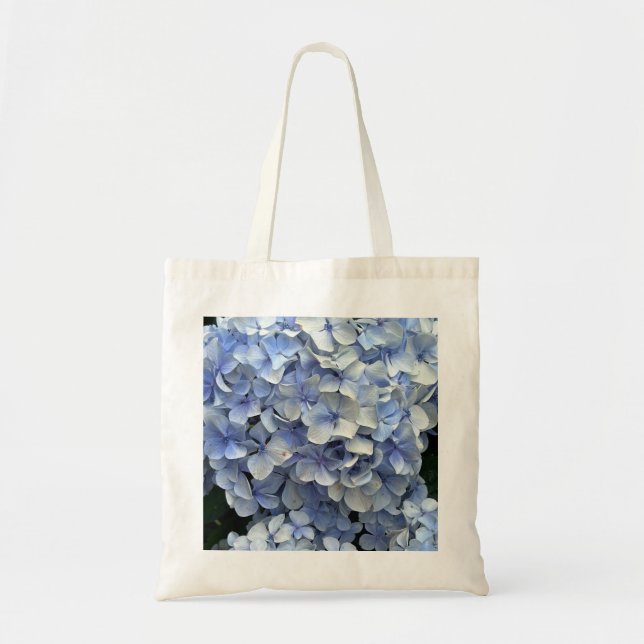 Bolso tote de hortensias (Frente)
