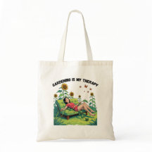 Bolso tote de jardinería - La jardinería es mi ter
