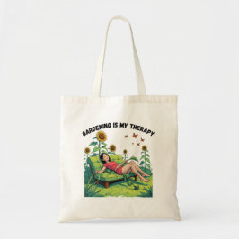 Bolso tote de jardinería - La jardinería es mi ter