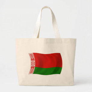 Bolso tote de la bandera de Bielorrusia