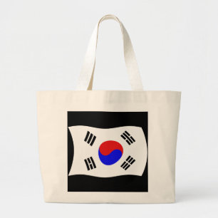 Bolso tote de la bandera de Corea del Sur