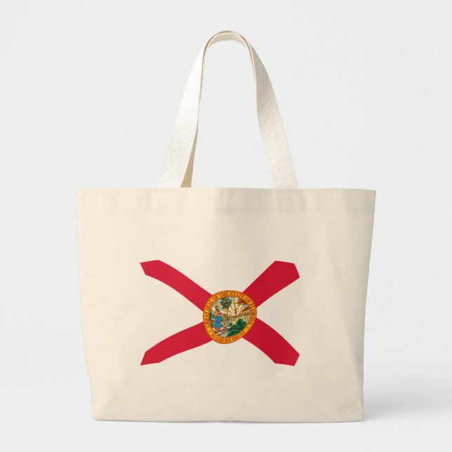 Bolso tote de la bandera de Florida (Frente)