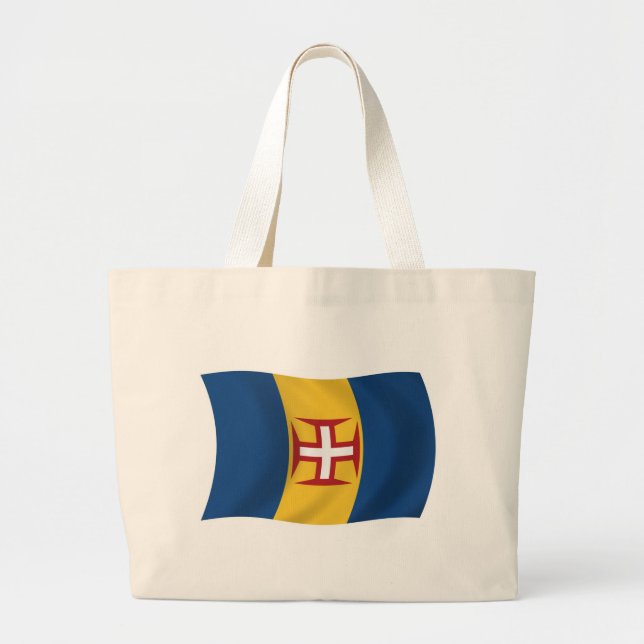 Bolso tote de la bandera de Madeira (Frente)
