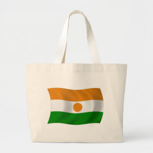 Bolso tote de la bandera de Níger