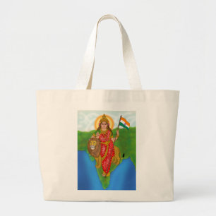 Bolso Tote de la Diosa Bharat Mata