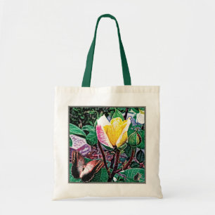 Bolso tote de la llama dorada