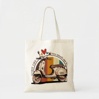 Bolso Tote de la Vida en Scooter