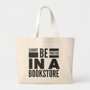 Bolso tote de lectura de librería