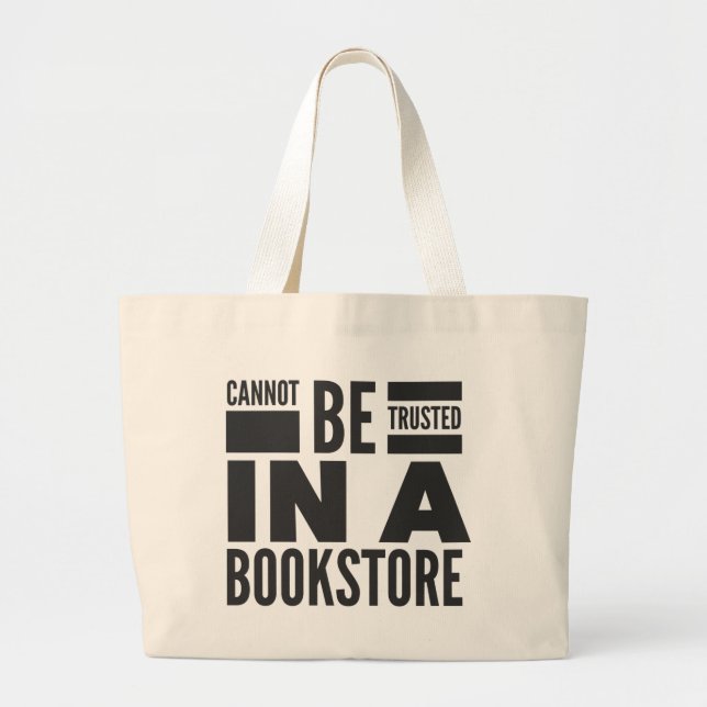Bolso tote de lectura de librería (Frente)