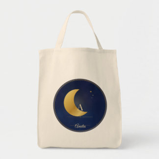 Bolso Tote de Monograma Personalizado, Luna Cresci