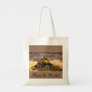 Bolso tote de Mont St. Michel, Normandía, Francia