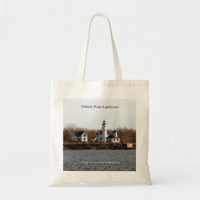 Bolso tote de Tibbetts Point Lighthouse (Frente)