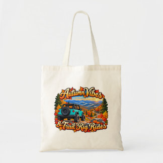 Bolso tote de Vibraciones de Otoño Verde Azulado