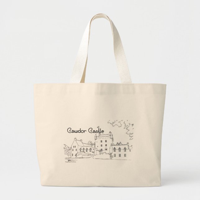 Bolso Tote del Castillo de Cawdor, Escocia (Frente)