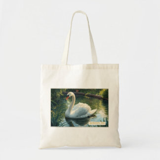 Bolso tote del cisne del jardín público de Boston,