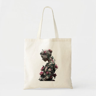 Bolso Tote Diosa de Piedra Floral