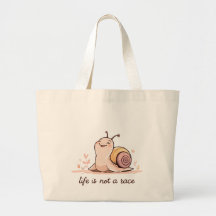Bolso Tote Diseño Caracol Jumbo | La Vida No es un