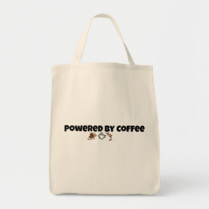 Bolso tote divertido para amantes del café con ene