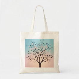 Bolso Tote Elegante Flor de Cerezo
