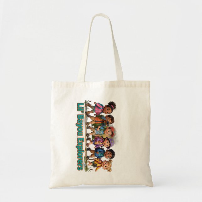Bolso Tote Equipo de Exploradores de Lil' Bayou (Frente)