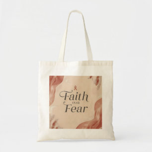 Bolso Tote Fe Sobre Miedo – Bolso Inspirador para 