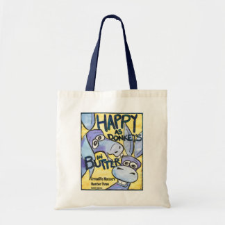 Bolso tote Feliz como Burros