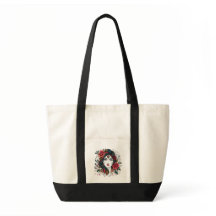 Bolso Tote Floral Elegante Boho