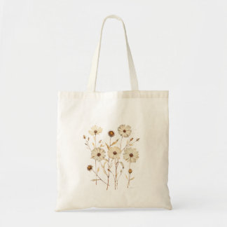 Bolso Tote Flores Acuarela