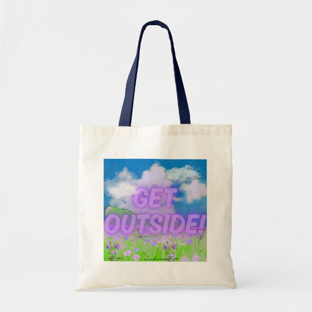 Bolso tote GET OUTSIDE (Frente)