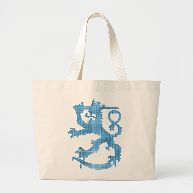 Bolso tote gigante Sisu León (Frente)