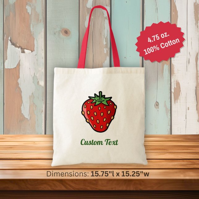 Bolso Tote Icono de Fresa (Subido por el creador)