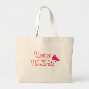 Bolso tote 'Las mujeres no tienen límites'