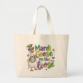 Bolso Tote Mardi Goose – Coche de Mardi Gras de An