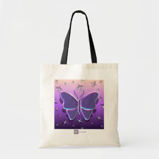 Bolso tote MARIPOSA METÁLICA