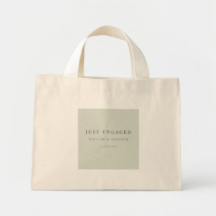 Bolso Tote Minimalista Recién Comprometidos Pale S