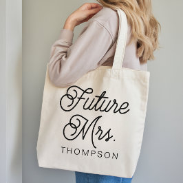 Bolso Tote Moderno Regalo de Escritura Futura para