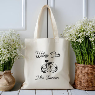 Bolso tote Mrs Modern Wifey Club, luna de miel Wif