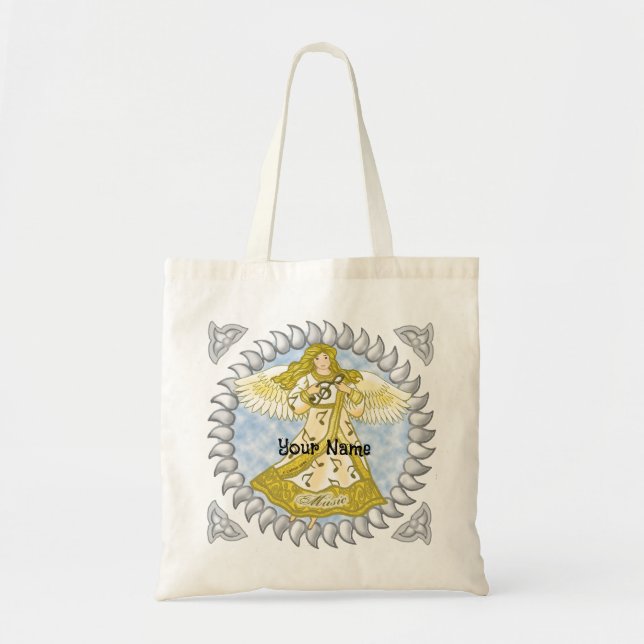Bolso tote Music Angel (Frente)