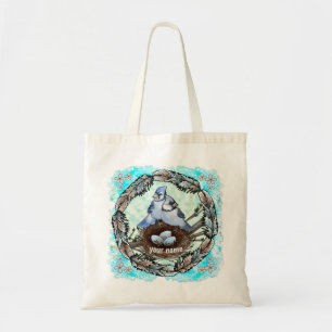 Bolso Tote Nido de Arrendajo Azul