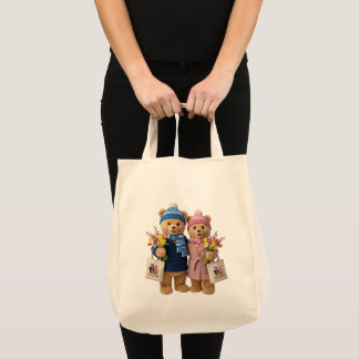 Bolso Tote Oso de Pareja | La Familia Frosty